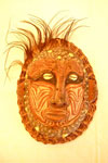 Masque de la Nouvelle-Guinée, vu de face