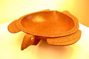 Fiji stylized turtle-shaped bowl