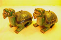 Chinese Qing cloisonné receptacles - Forani Turtle Collection