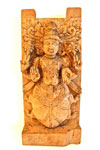 Représentation en bois sculpté de Kurma