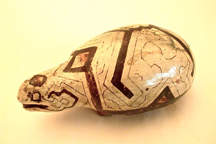 Shipibo ceramic figure