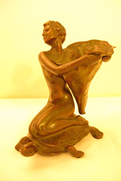 Sculpture en bronze de McClelland Barclay- LA COLLECTION FORANI DE LA TORTUE