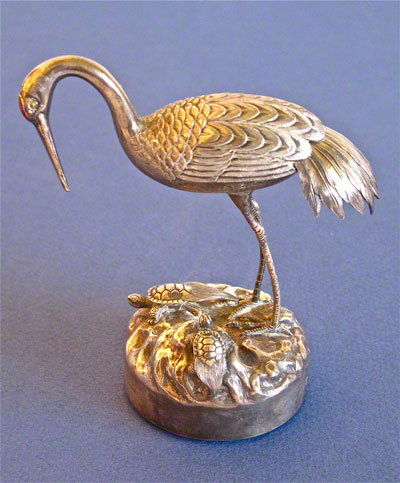 Japanese silver ornament - Forani Collection