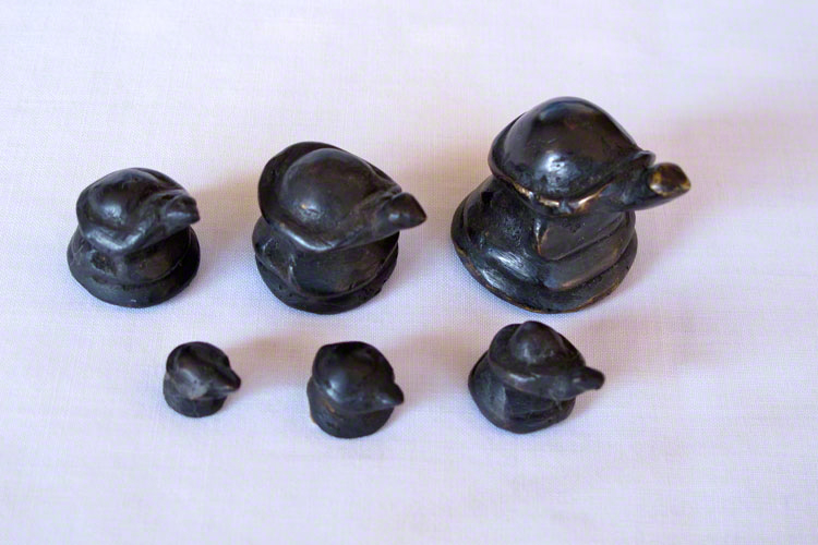 Burmese opium weights - Forani Collection